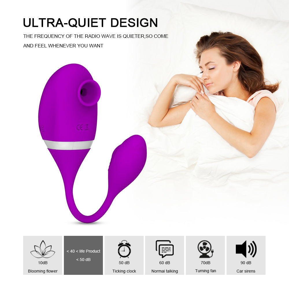 2 in 1 G-spot Stimulate and Clit Suction VibratorG-bliss O-maker Toy - Image 4