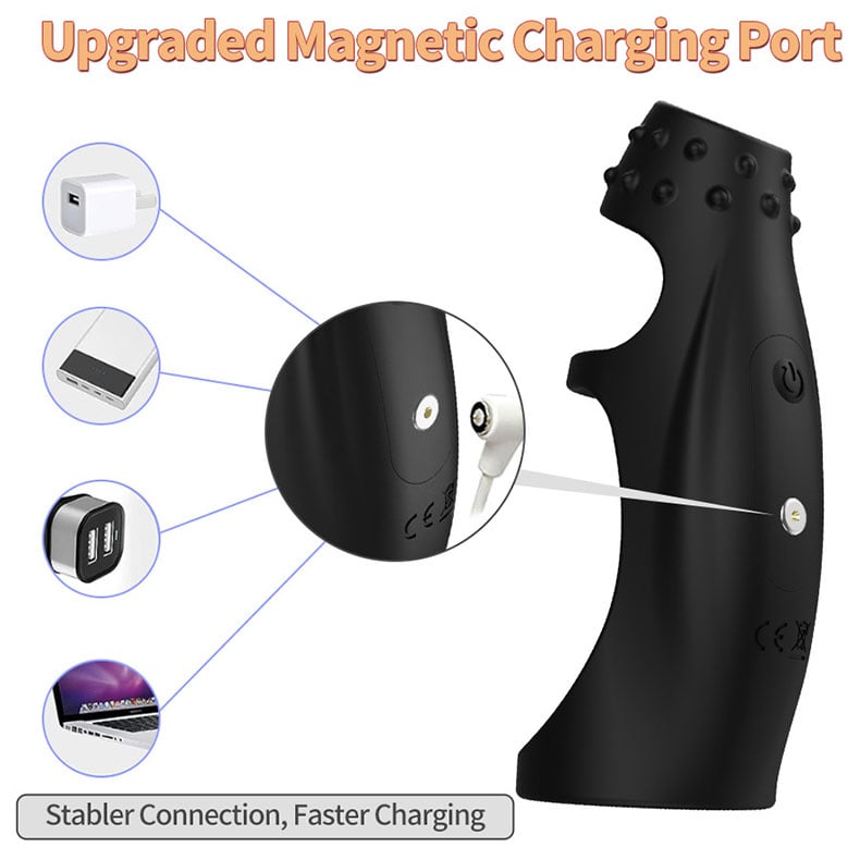 Acmejoy - 10 Vibrating Cock Ring with G-spot Stimulation and Remote Control - Image 7