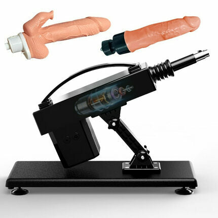 Acmejoy - Automatic Heating Swinging Vibrating Sex Machine with Dildo 14.6 Inch - Image 3