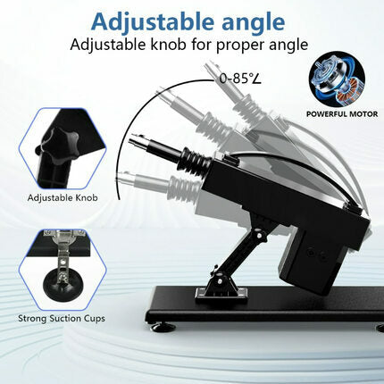 Acmejoy - Automatic Heating Swinging Vibrating Sex Machine with Dildo 14.6 Inch - Image 5