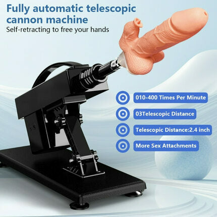 Acmejoy - Automatic Heating Swinging Vibrating Sex Machine with Dildo 14.6 Inch - Image 7