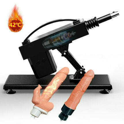 Acmejoy - Automatic Heating Swinging Vibrating Sex Machine with Dildo 14.6 Inch - Image 9