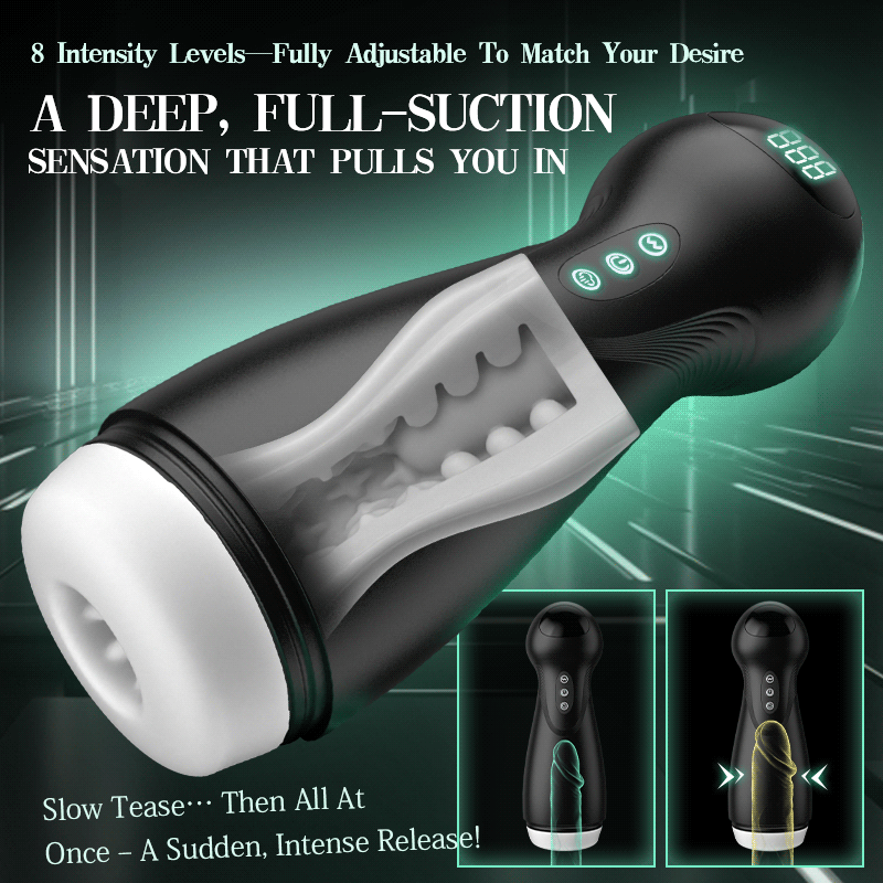 SolaceX - Intense Suction & Vibration Pleasure Male Stroker Masturbator - Image 4