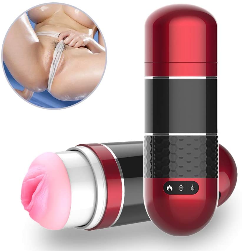 Automatic Heating Pocket Vagina Electric Smart Pulse Male Masturbator - Image 3