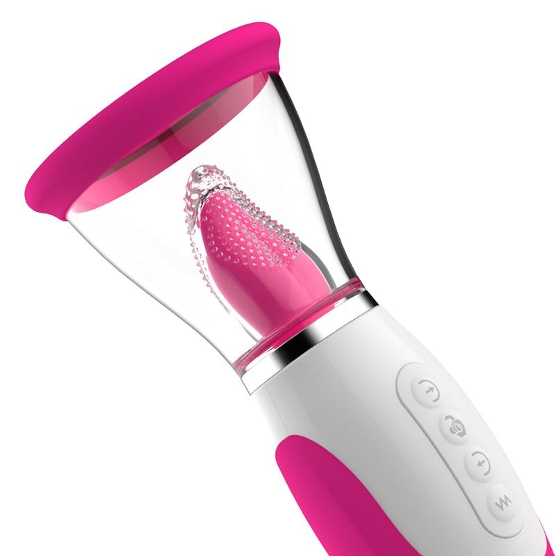 LUSTY AGE Sucking Vibrator With Tongue G-bliss O-maker Toy - Image 3