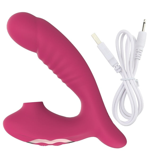 Clitoral Sucking G Spot Dildo Vibrator G-bliss O-maker Toy - Image 3