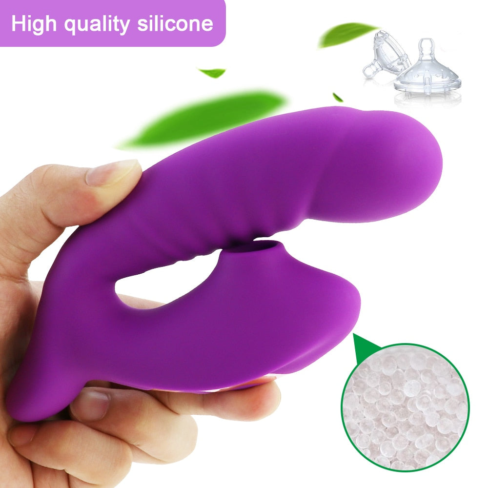 Clitoral Sucking G Spot Dildo Vibrator G-bliss O-maker Toy - Image 9