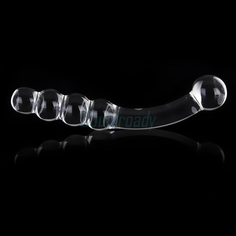 Crystal Anal Beads Butt Plug - Image 3