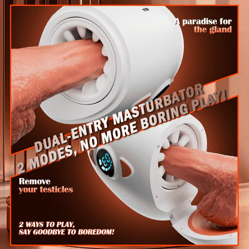 Acmejoy - Electric Male Masturbator with Rotating Piston, Glans Vibration & Testicle Massage - Image 8