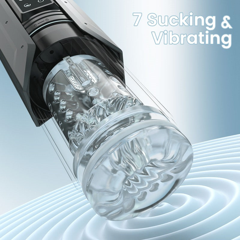 King - 100% Waterproof 4 IN 1 Automatic Masturbation Cup for Men - Image 4
