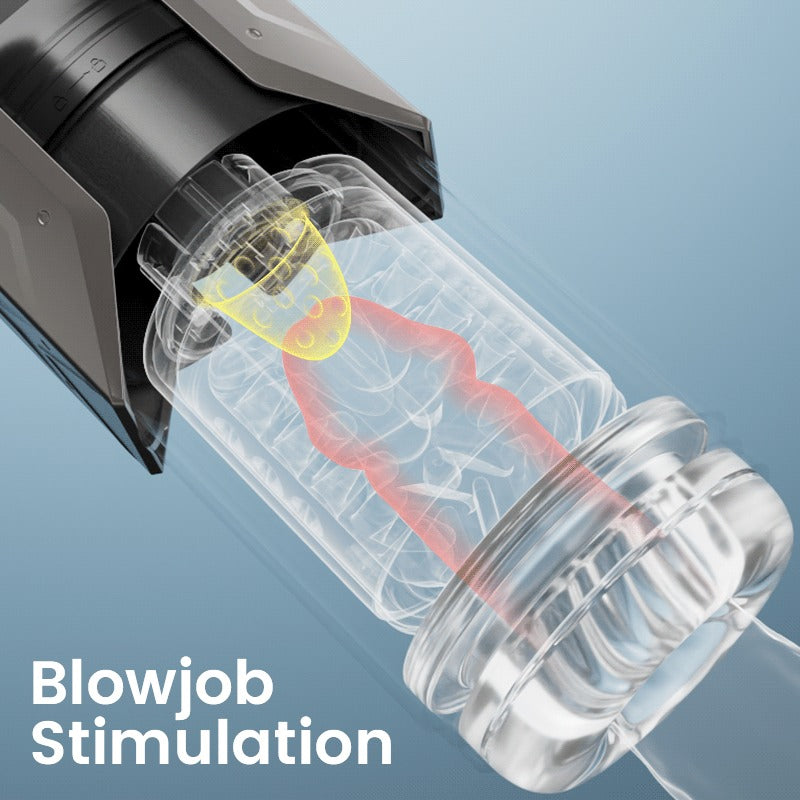 King - 100% Waterproof 4 IN 1 Automatic Masturbation Cup for Men - Image 5