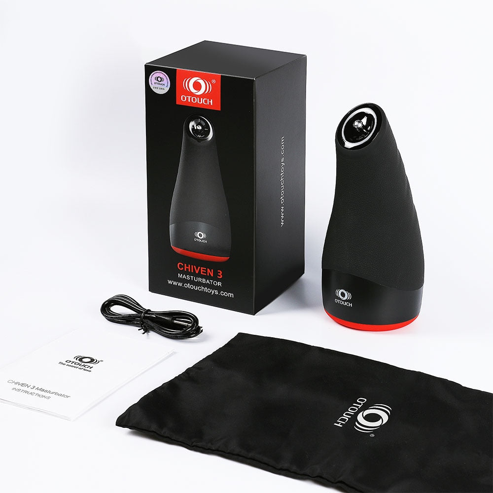 Man Glans Penis Training Automatic Heating Male Masturbator - Image 11