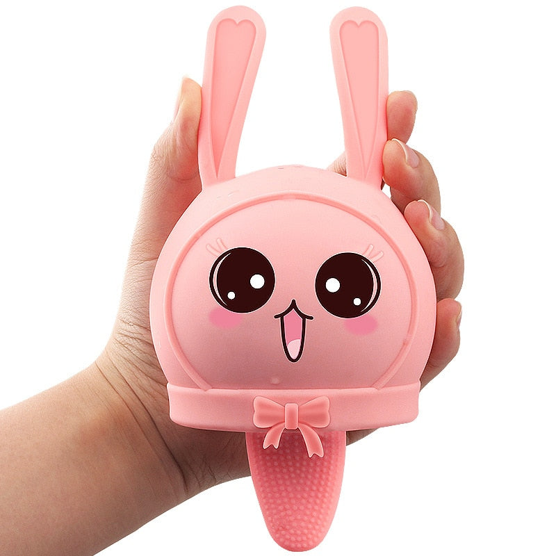 Rabbit Breast Tongue Licking Sucking Heating  Vibrator - Image 4