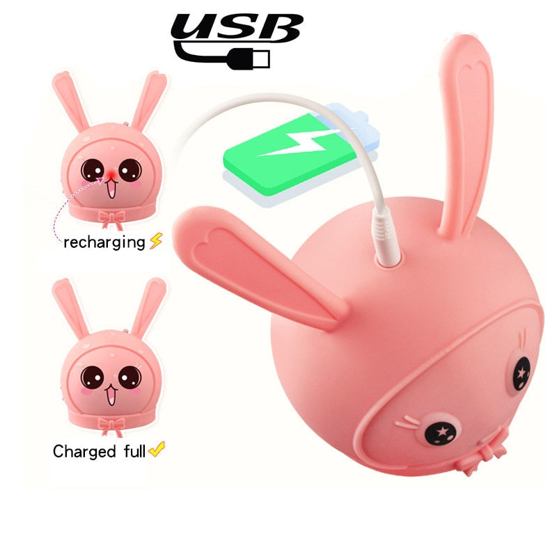 Rabbit Breast Tongue Licking Sucking Heating  Vibrator - Image 6
