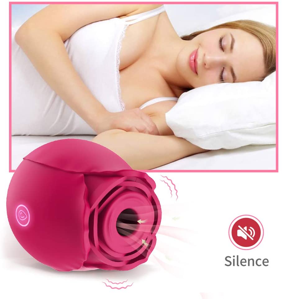 Rose Shape Vagina Sucking Vibrator - Image 7