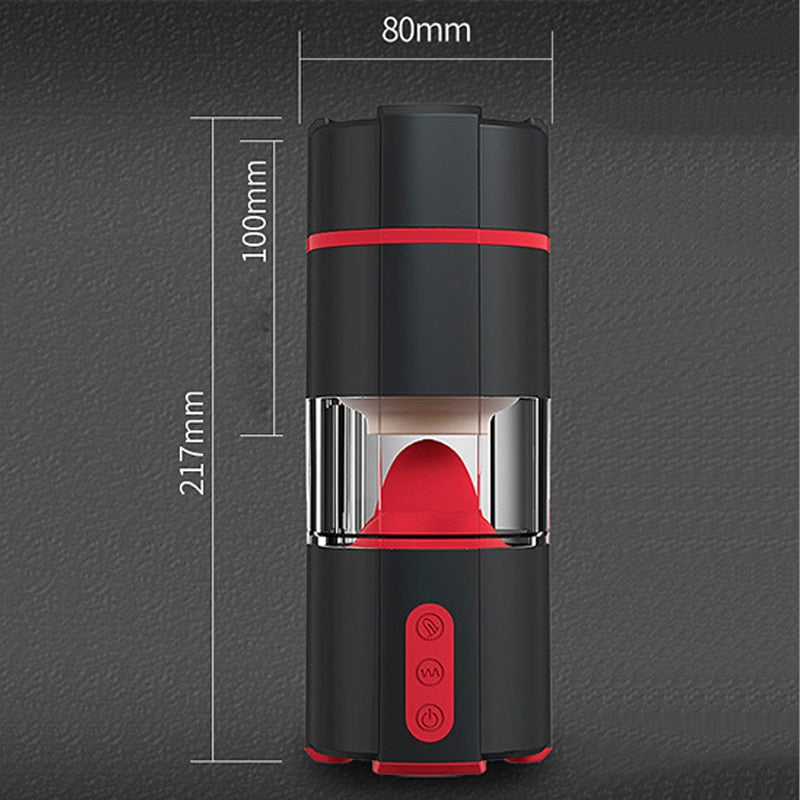 Vibrating Tongue Realistic Vaginal Masturbator - Image 7