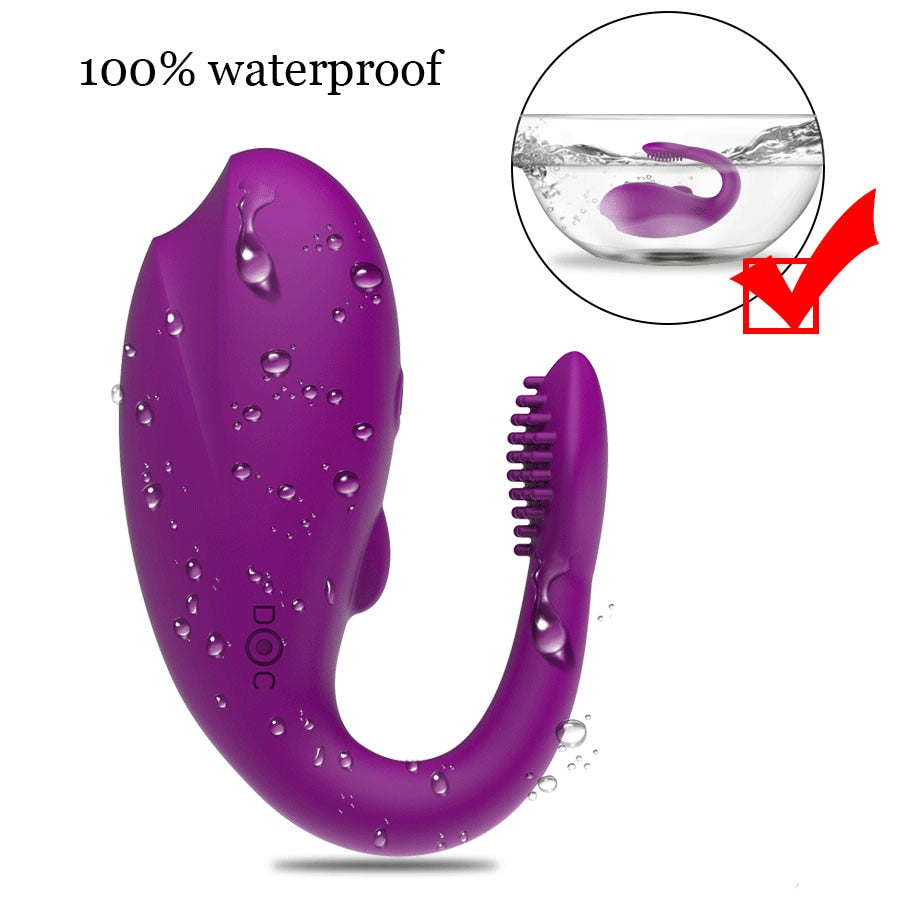Wireless  Double Vibrators Sex Toy For Woman - Image 6